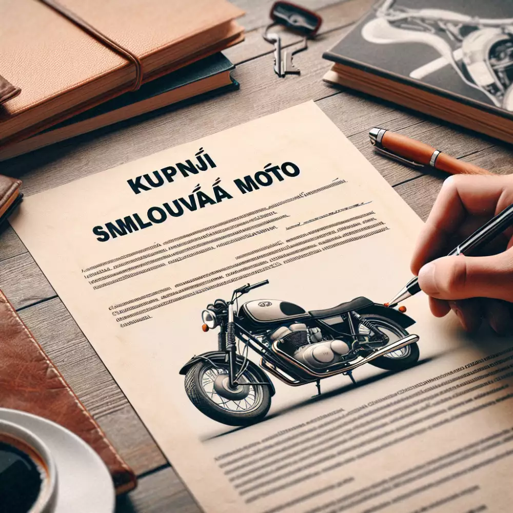 kupni smlouva moto